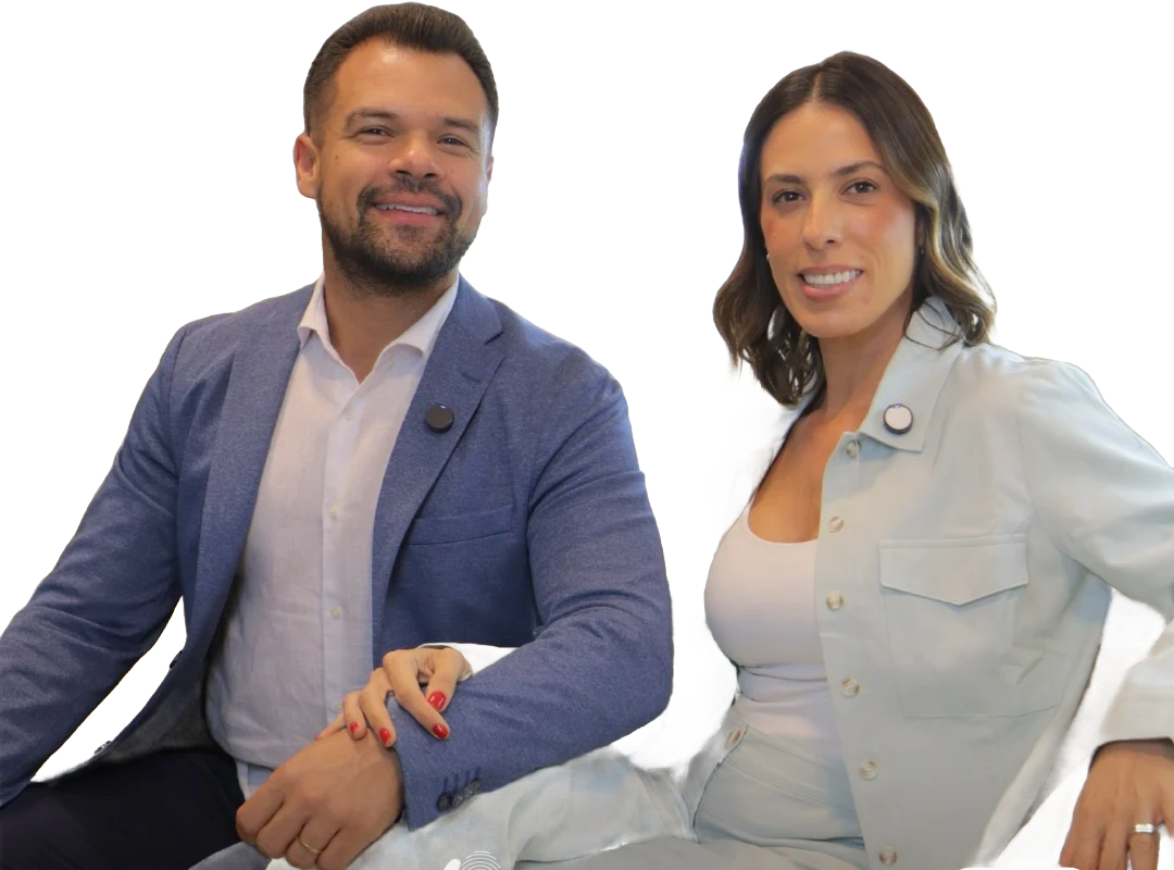 Isabel Tonegutti e Dr. Jorge Ramos, fundadores da MIX Saúde